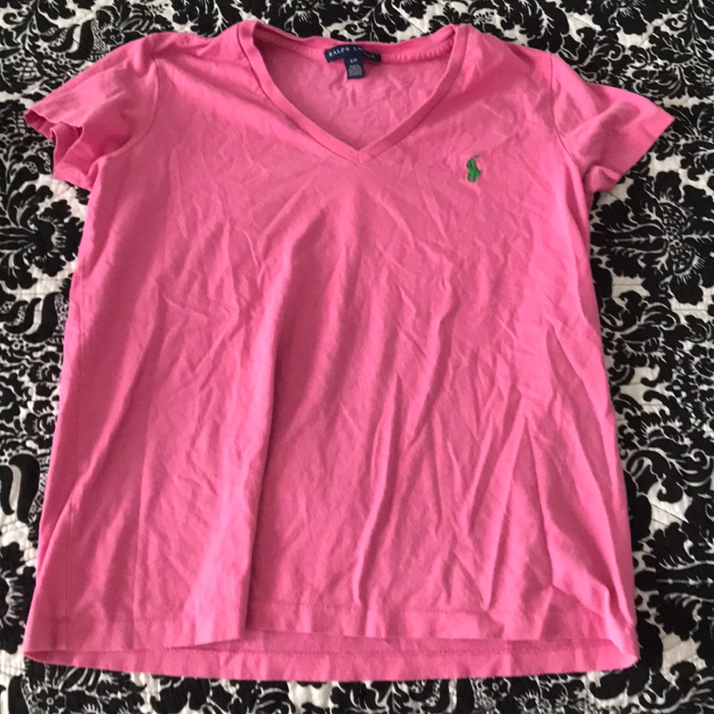 Ralph Lauren women’s pink polo